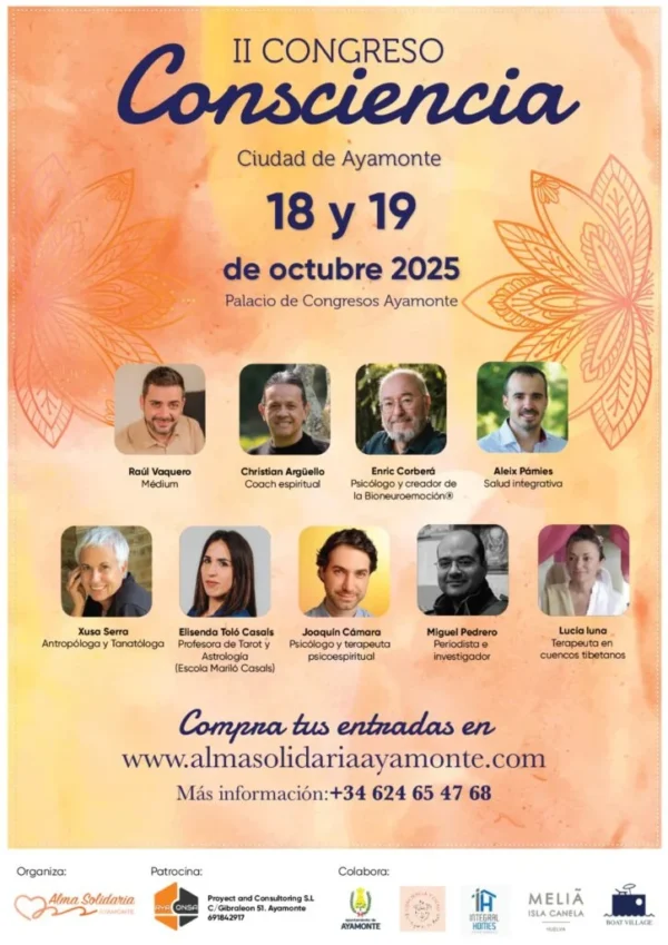 Entradas II Congreso Consciencia ciudad de Ayamonte 2025